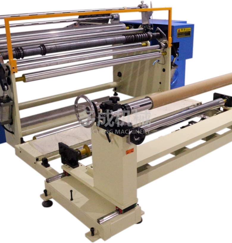 DC-SLM-1800布料冷切分切機、熱切分條機